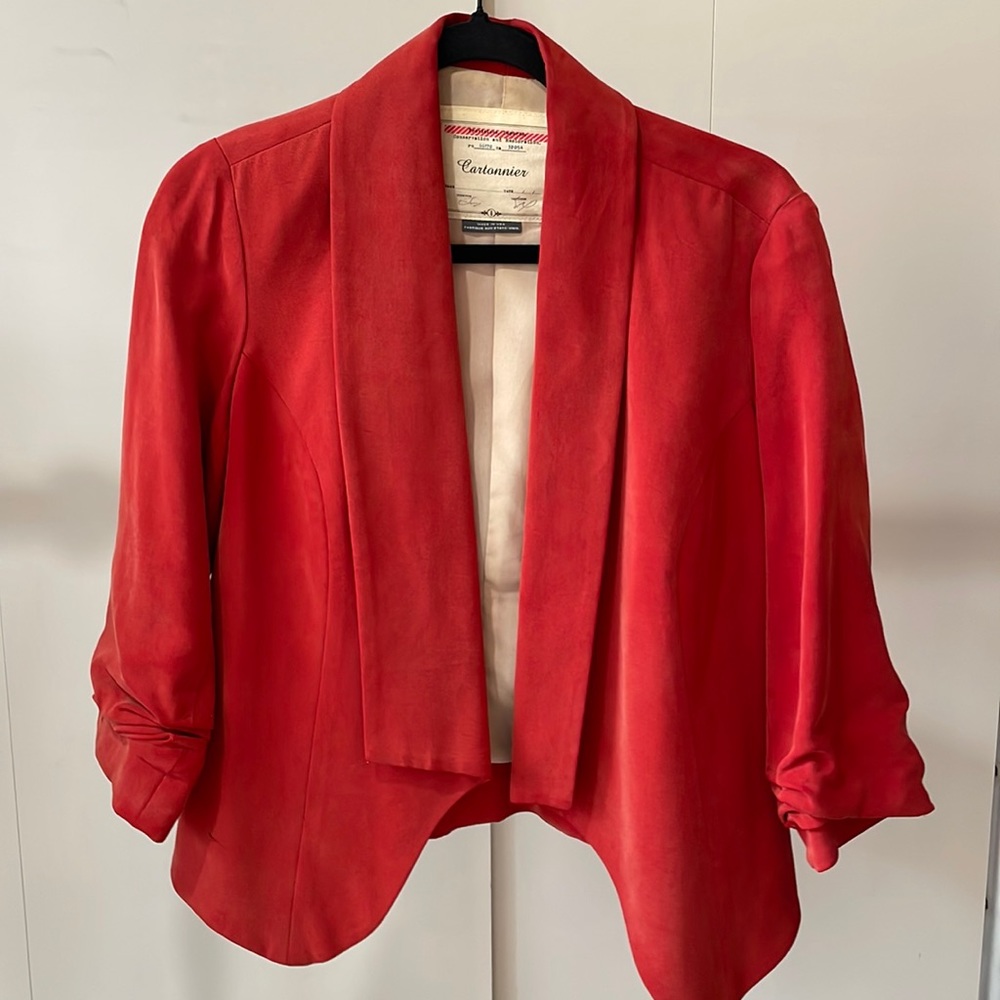 Anthropologie 3/4 sleeve blazer